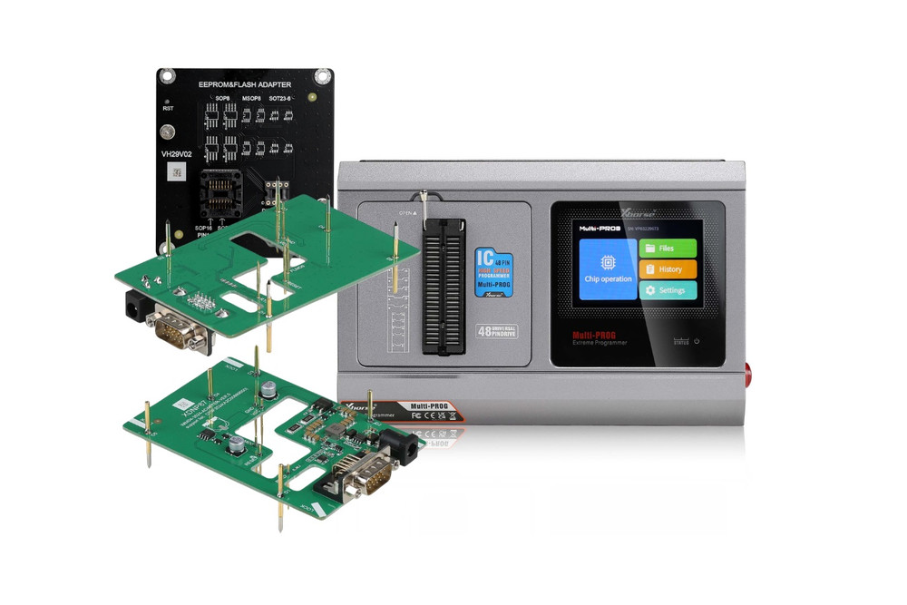 VVDI Multi Prog + набор MQB адаптеров 13 шт. | A-DV-VVDIProg-01 | KEY24.ru